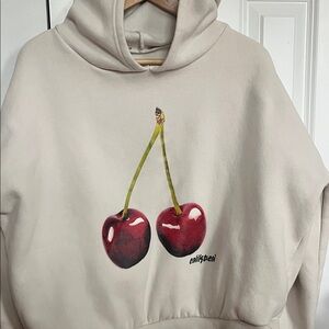 Edikted Cherry Graphic Hoodie